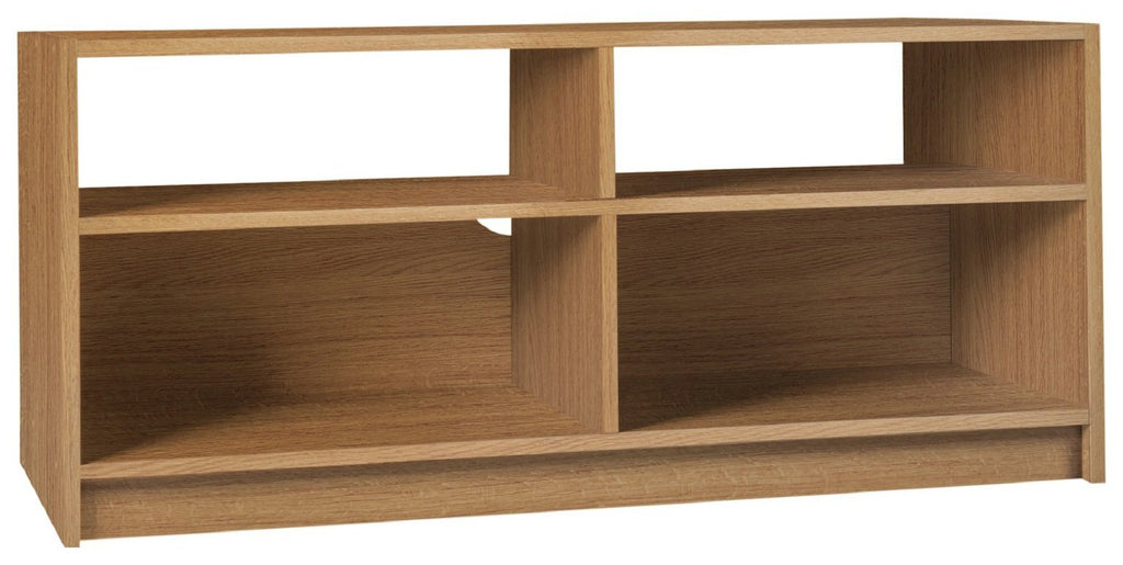 Maine TV Unit - Oak Effect