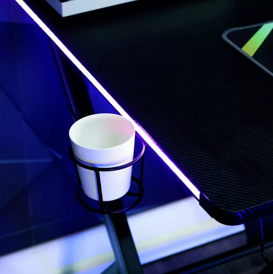 X Rocker Arteon RGB App Controlled LED Gaming Desk