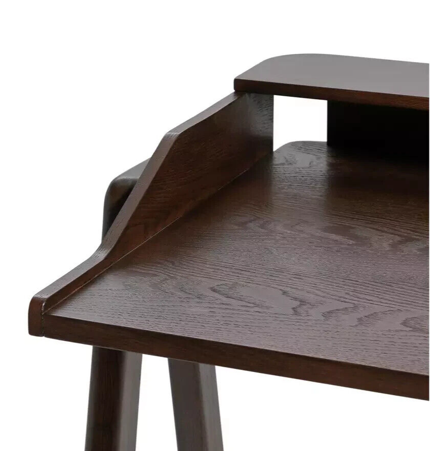 Habitat Ewell 1 Drawer Desk - Walnut