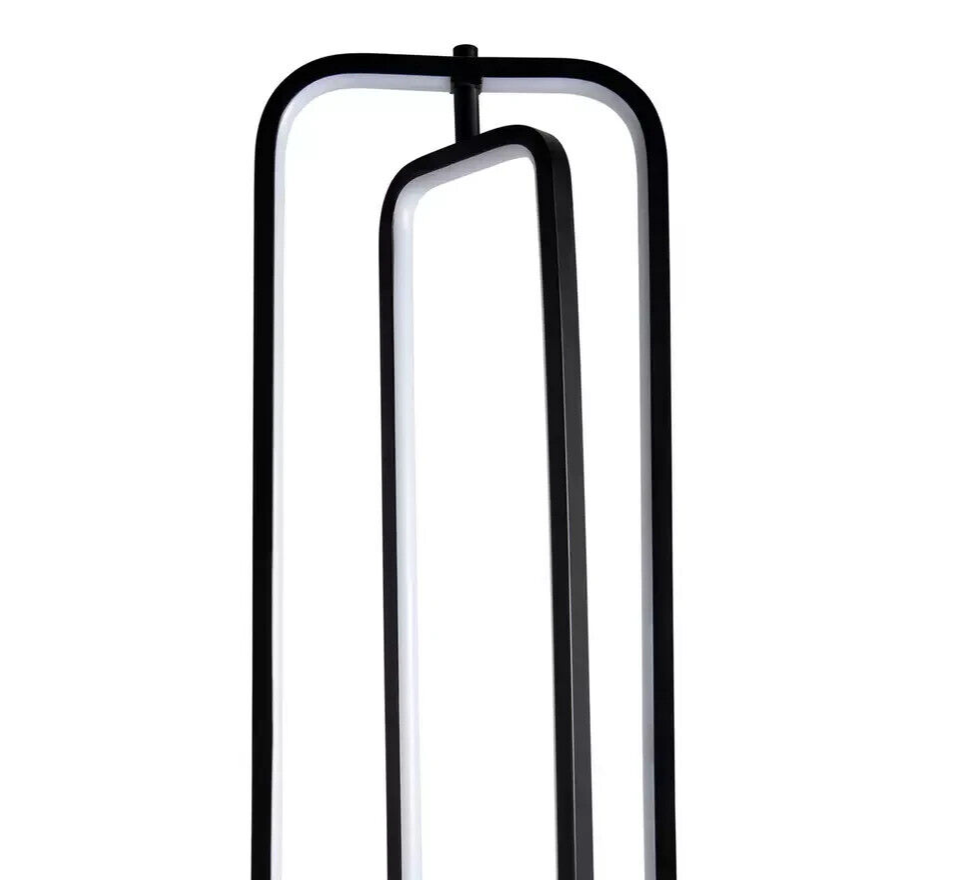 Habitat Sio LED Floor Lamp - Black | Adjustable Standing Light Living Bedroom