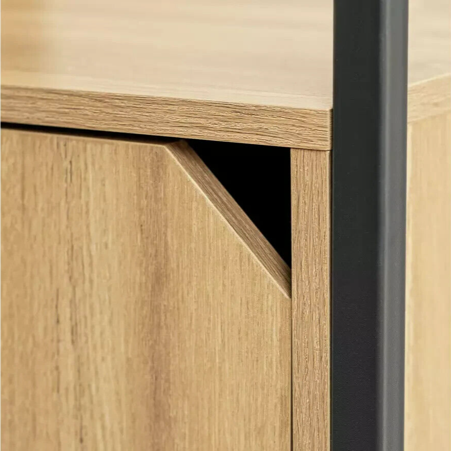 Habitat Loft Living Shelving Unit - Light Oak ( B Grade 43653 - 43662 )