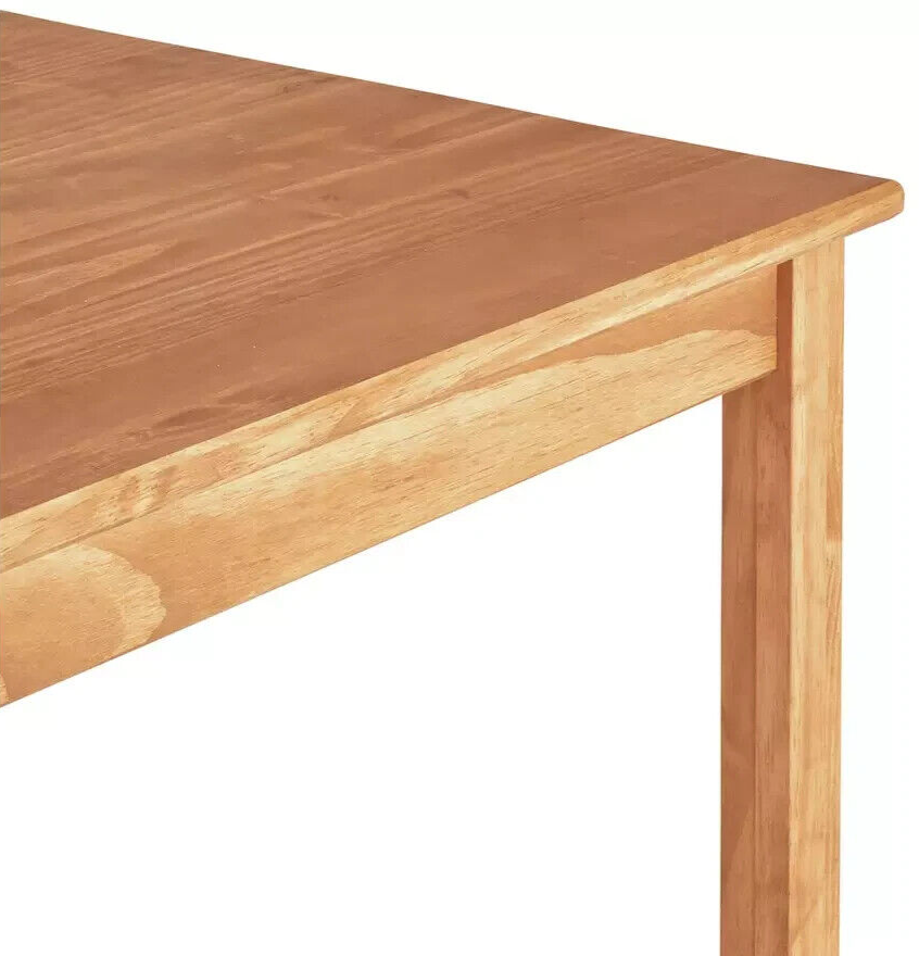 Raye Solid Wood 4 Seater Dining Table - Natural