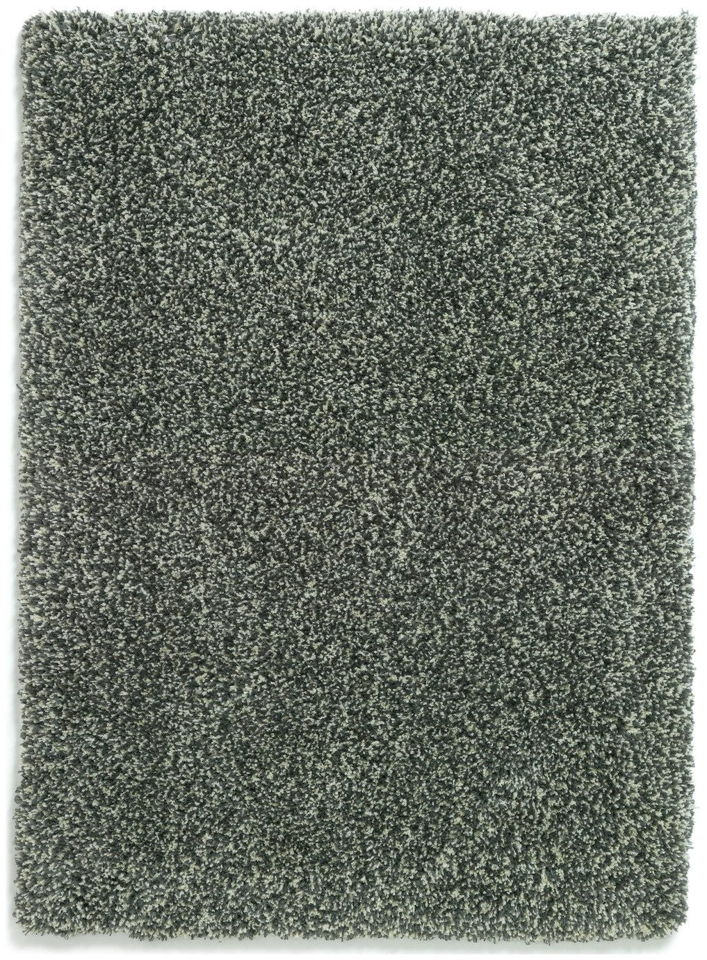 Cosy Grey Marl Shaggy Rug - 230x160cm | Large Grey Shaggy Carpet
