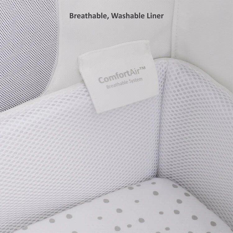 SnuzPod 4 Bedside Crib - Natural