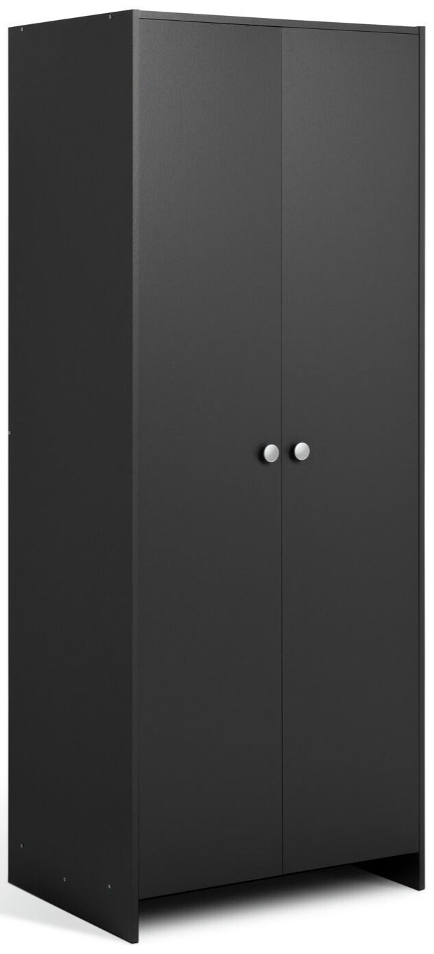 Seville 2 Door Wardrobe - Anthracite ( B Grade )