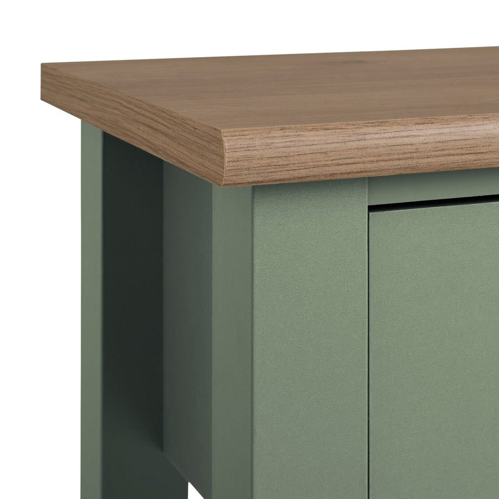Home Winchester 1 Drawer Console Table - Green