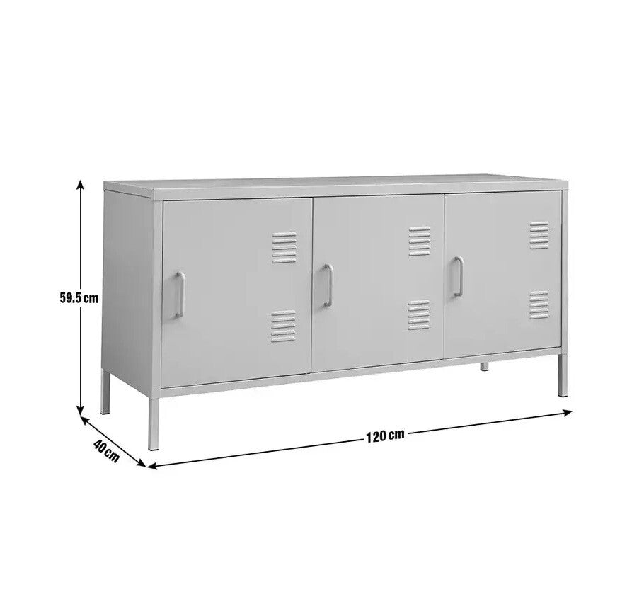 Habitat 3 Door Locker - Mustard