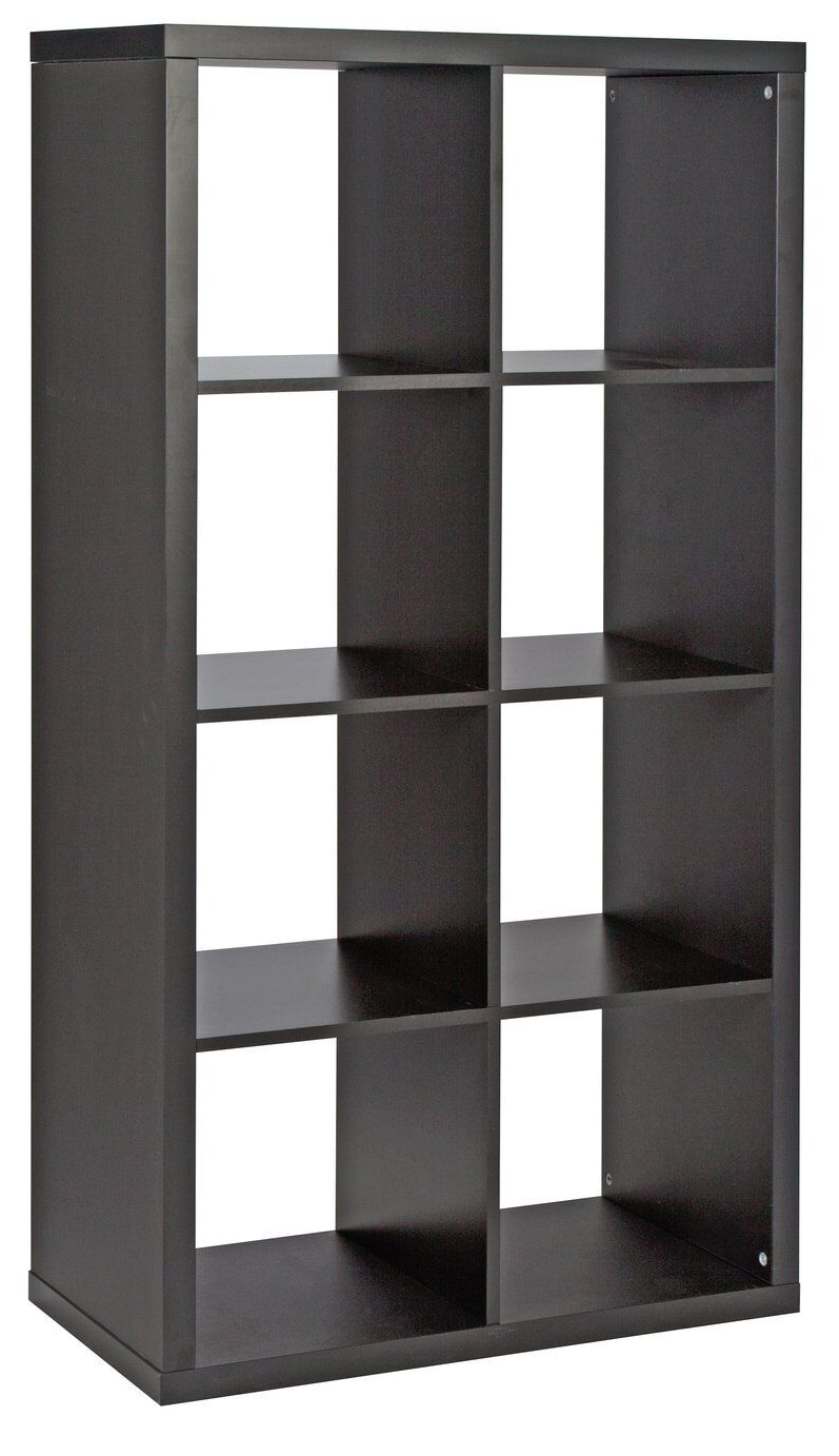 Squares Plus 8 Cube Storage Unit - Black