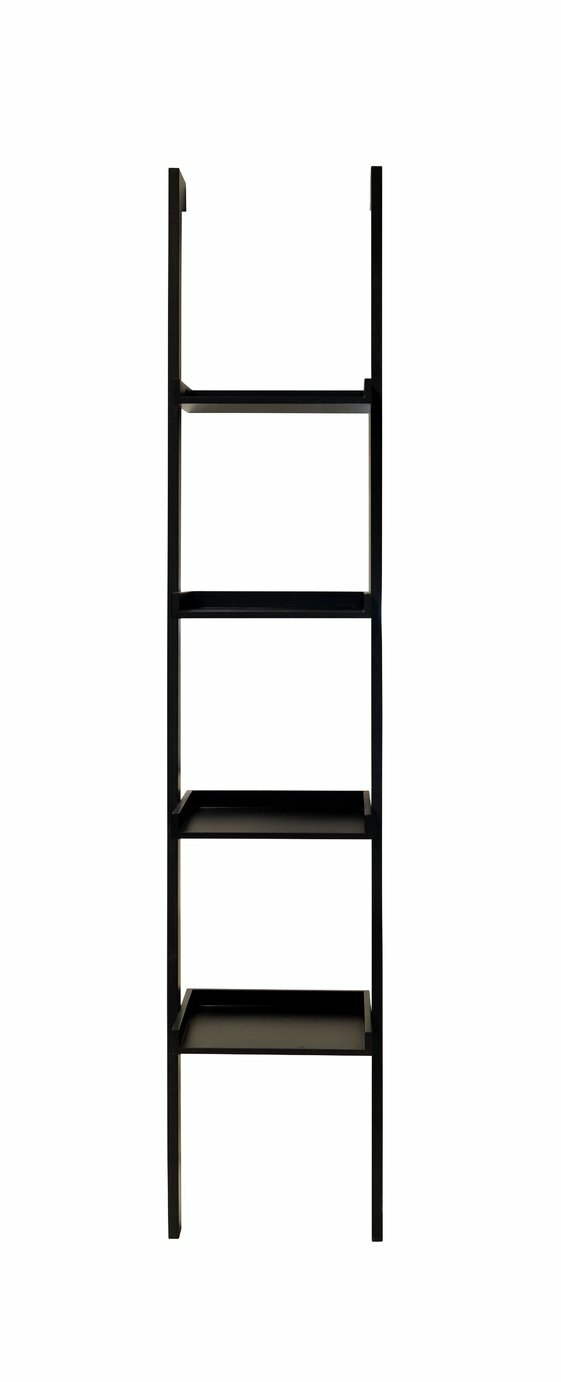Habitat Jessie Narrow Ladder Shelf - Black