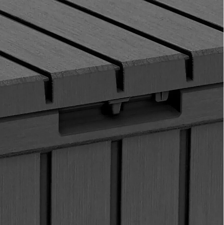 Keter Kentwood 350L Outdoor Garden Storage Box - Grey