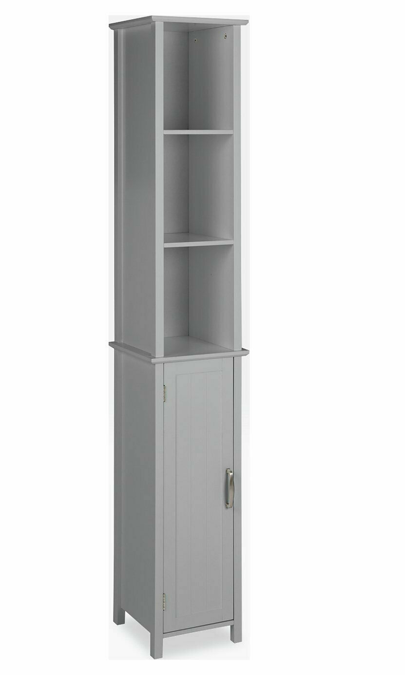 Tongue & Groove Tallboy - Grey