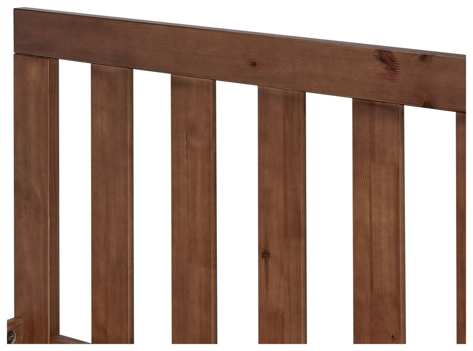 Home Chile Kingsize Wooden Bed Frame - Dark Wood | classic wooden bed frame