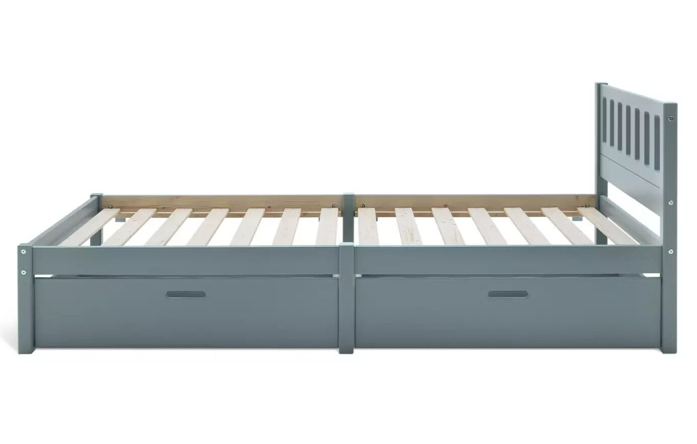 Habitat Ronnie Single Bed Frame and Drawer - Duck Egg Blue | Storage For Bedroom