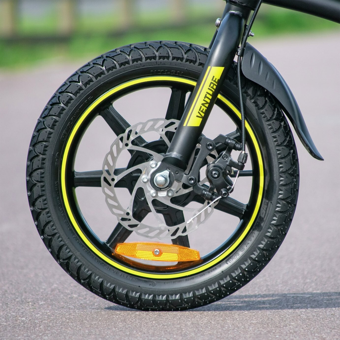 Zinc Venture 14inch Wheels Adult Folding Electric Scooter