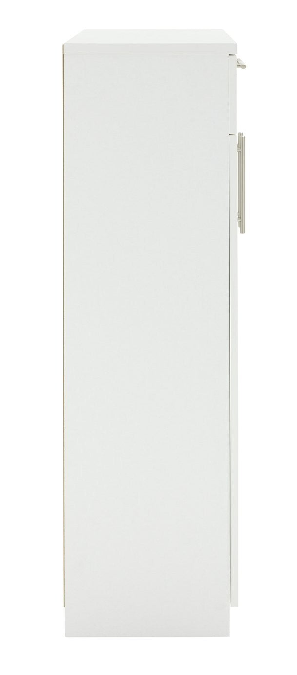 Brisbane 2 Door Shoe Storage Cabinet - White