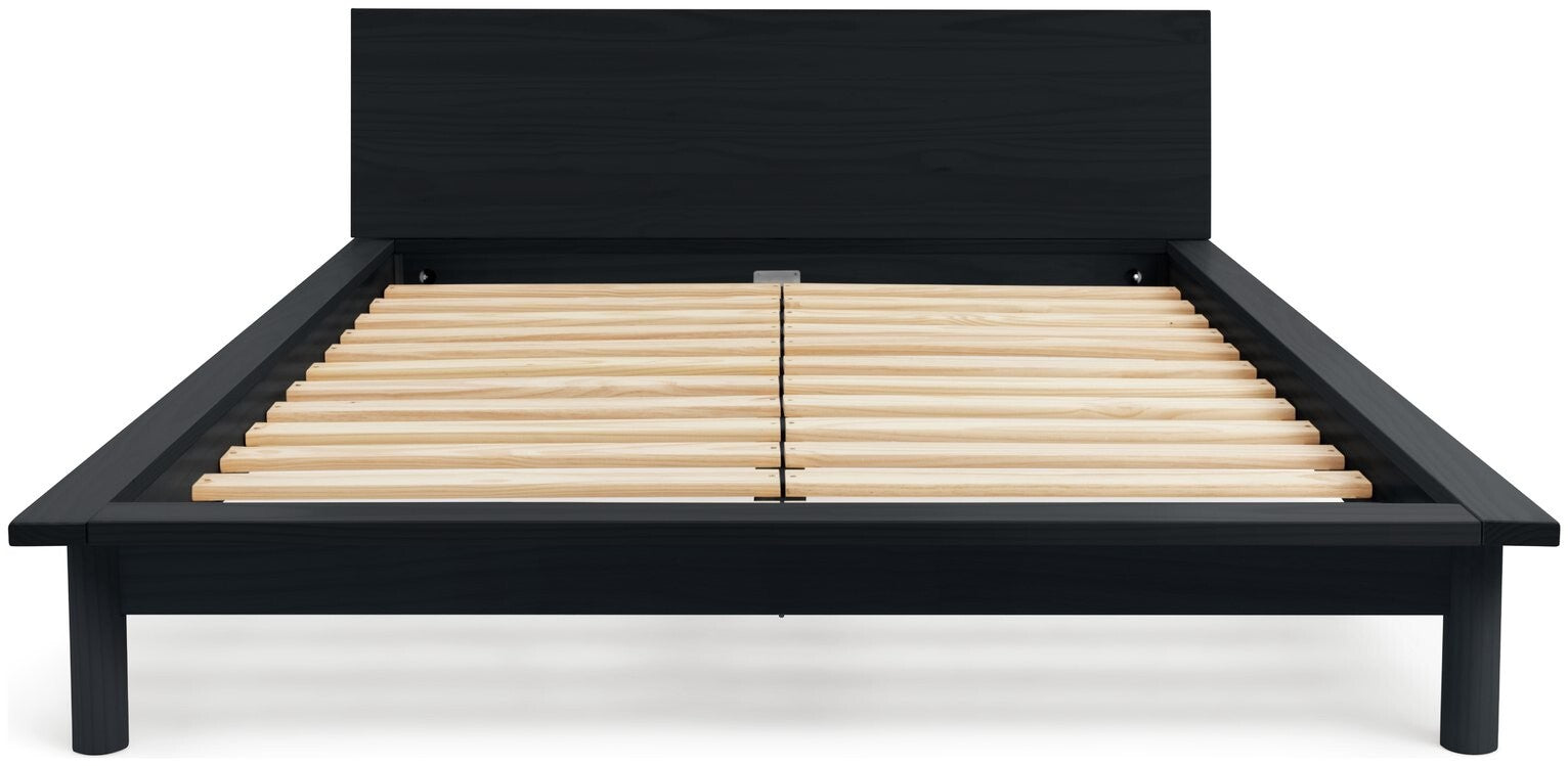 Habitat Akio Kingsize Platform Bed Frame - Black ( B Grade 32618  )