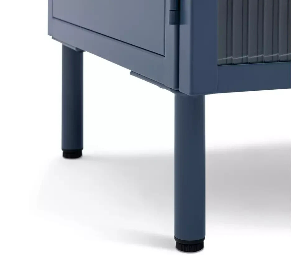 Habitat Morillo Tallboy - Blue | Modern Chest Drawers Storage Cabinet Bathroom