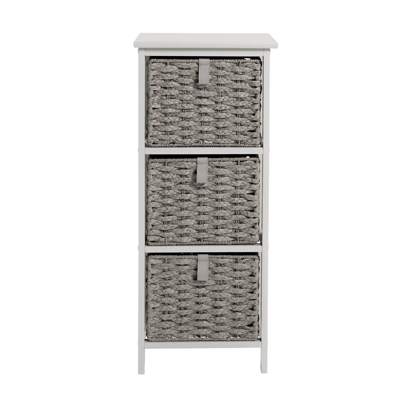 Tongue And Groove 2 and 3 Drawer Unit - Grey
