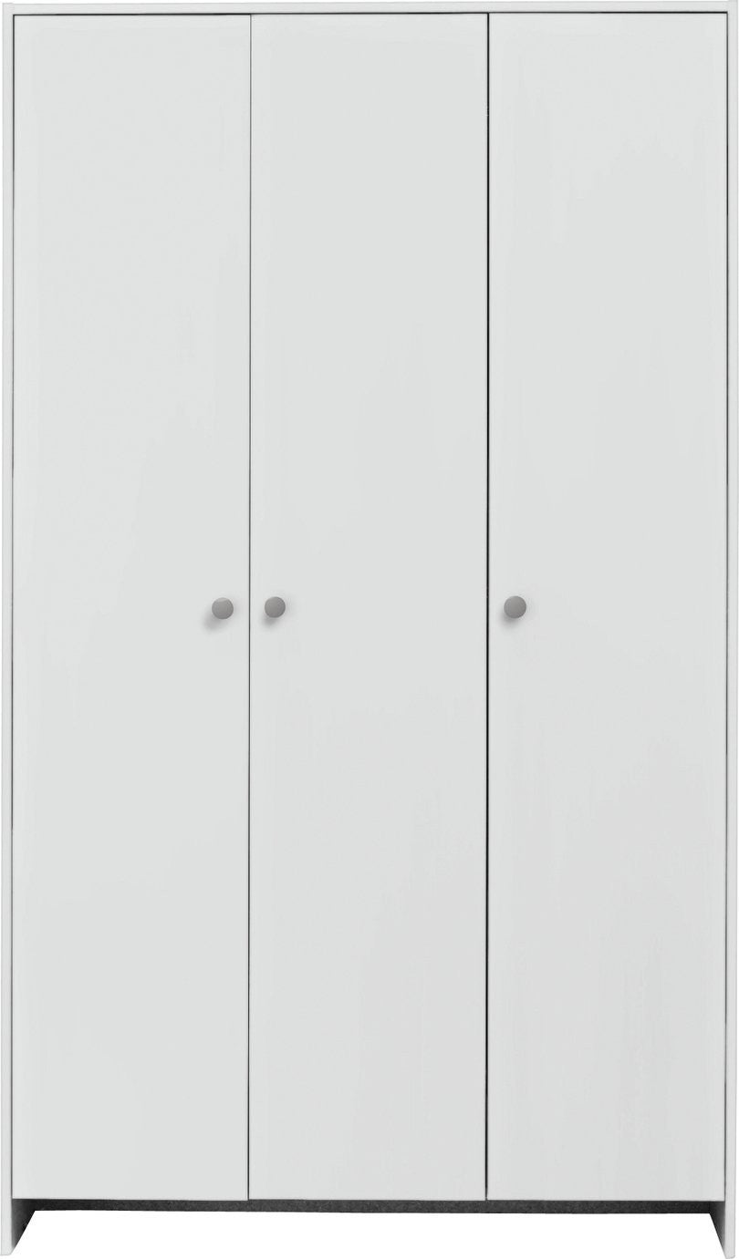 Home Seville 3 Door Wardrobe - White ( B Grade )