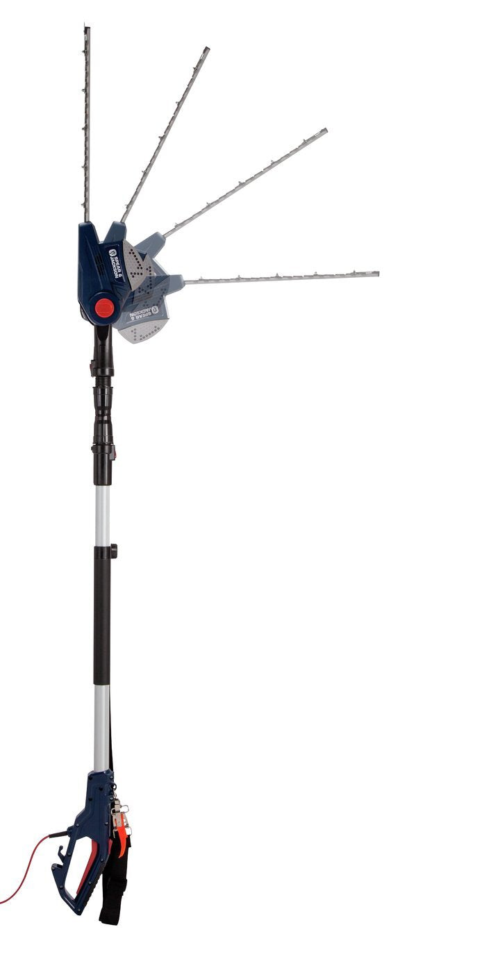 Spear Jackson 45cm Corded Pole Hedge Trimmer 550W | Garden Tool for Trimming