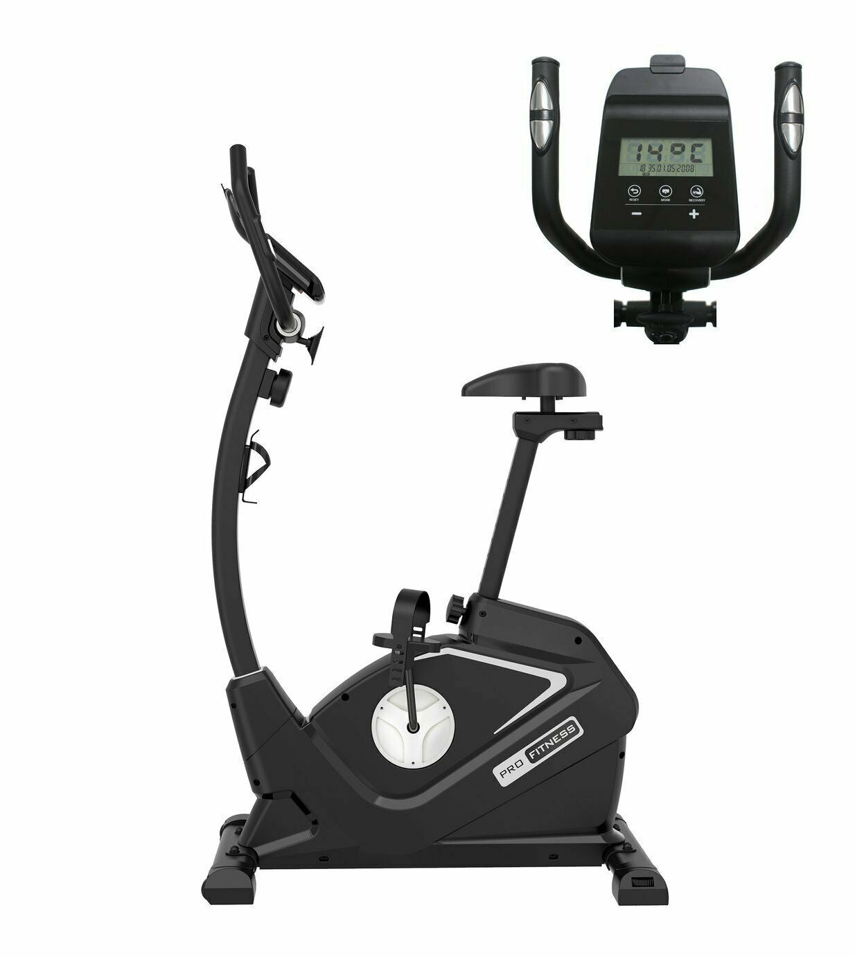 Pro Fitness EB1000 Exercise Bike | Indoor Cycling Gym Cardio Workout Equipment