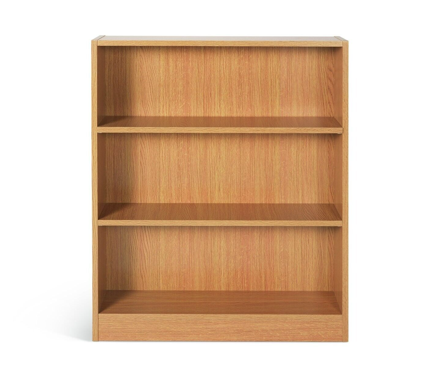 Essentials Apley Short Bookcase - Oak Effect