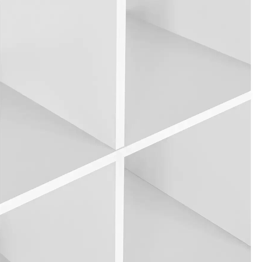 Habitat Squares Plus 8 Cube Storage Unit - White | Modular Organizer Living Room