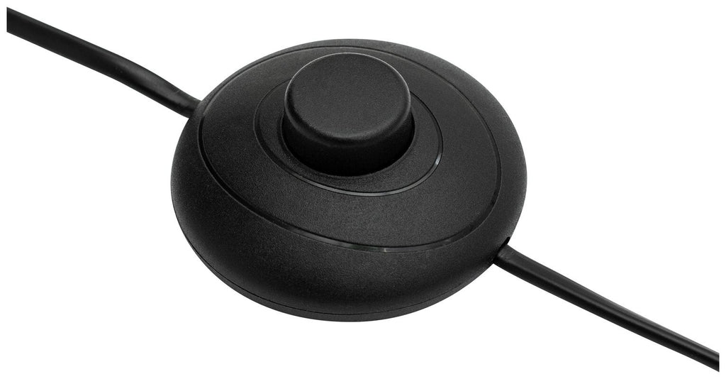 LED Bubble Floor Lamp - Black