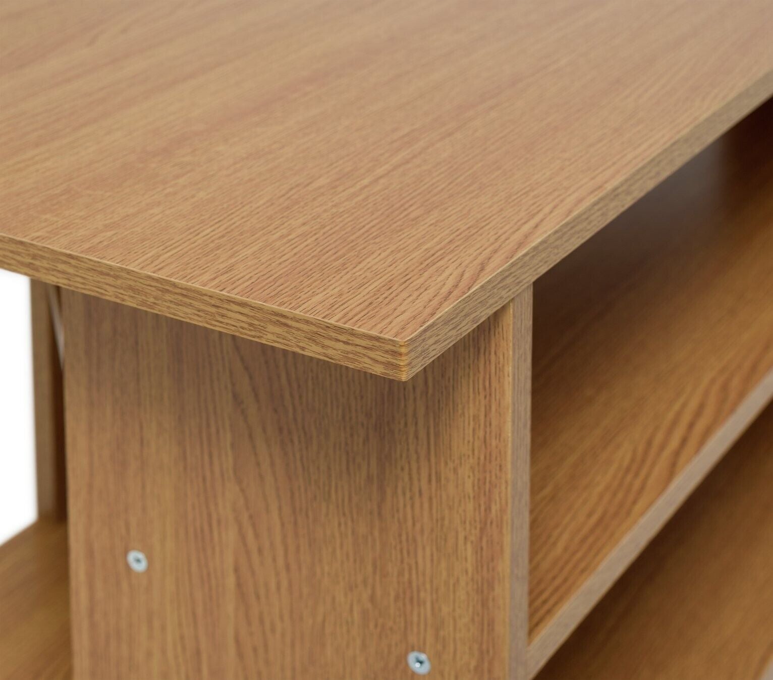 Corner TV Unit - Oak