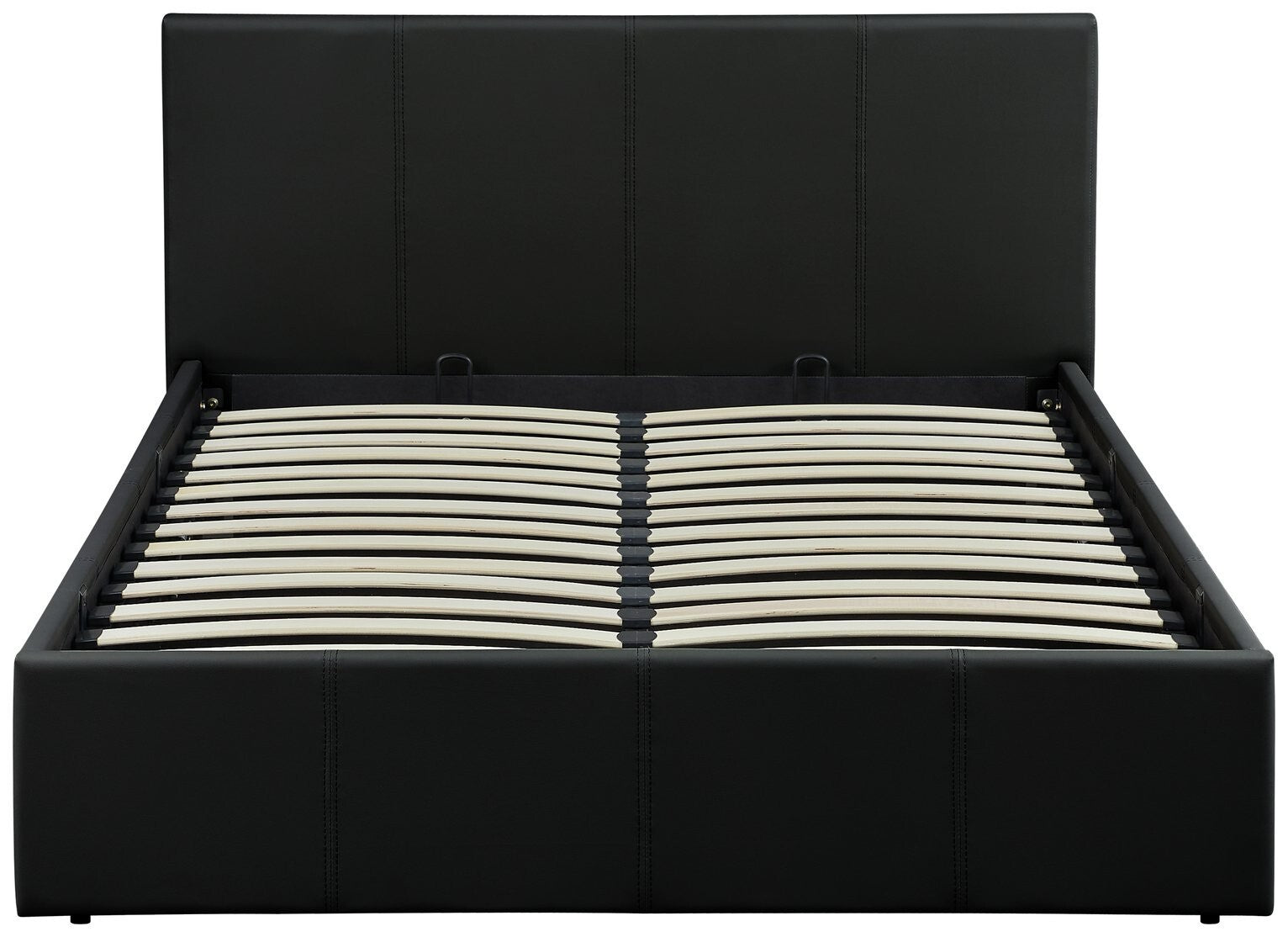 Home Lavendon Kingsize End Open Ottoman Bedframe-Black