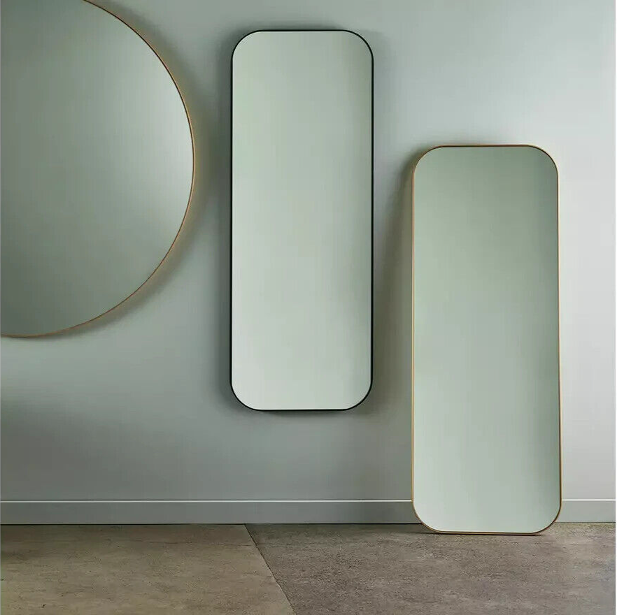 Habitat Patsy Black Full Length Wall Mirror