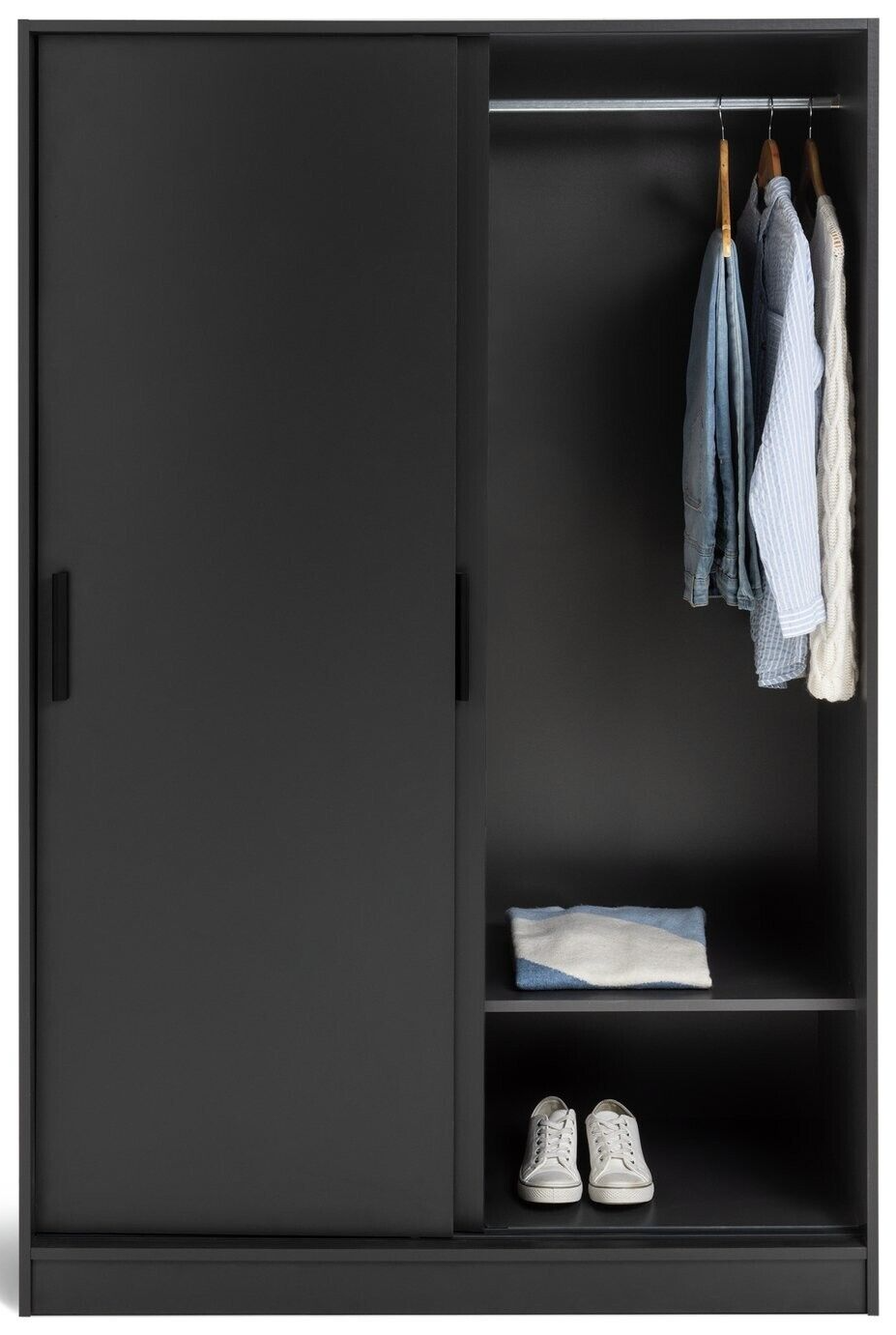 Nova 2 Door Sliding Wardrobe - Anthracite ( B Grade 37853 - 37857 )