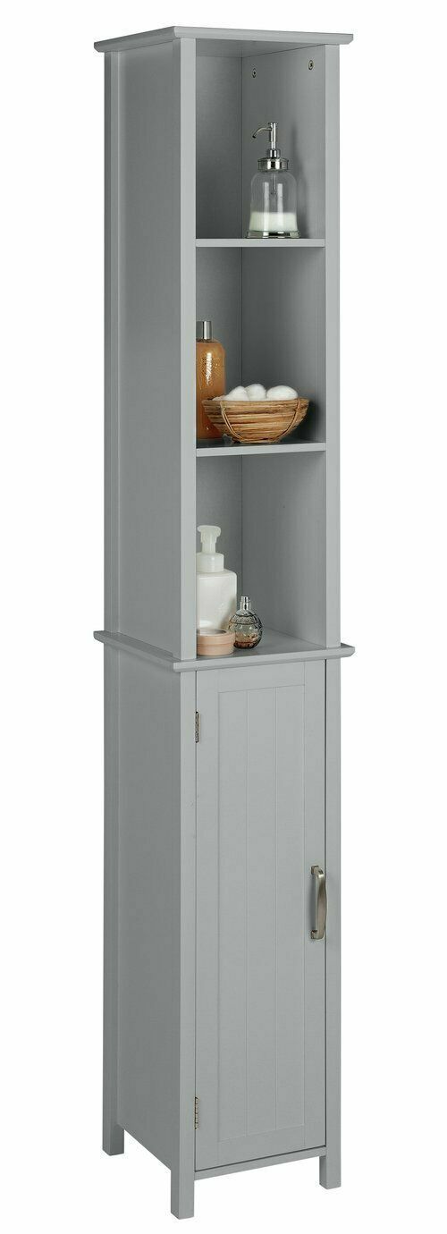 Tongue & Groove Tallboy - Grey