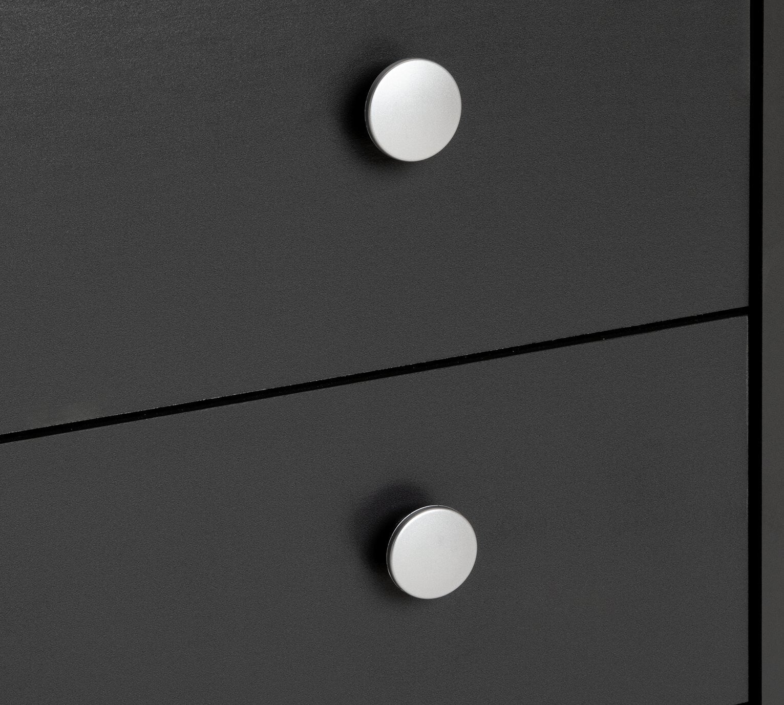 Home Seville 3 Drawer Chest Anthracite | Bedroom Furniture Storage Modern Design