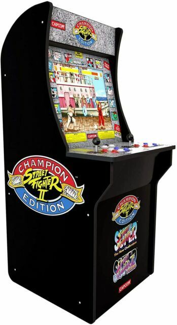 Arcade1UP 3 in 1 Street Fighter Arcade Machine (S)